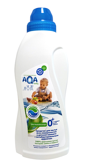Средство для мытья всех поверхностей в детской комнате с антибактериальным эффектом